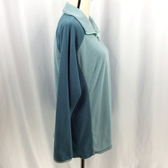 Columbia 1/4 Zip Fleece Pullover Sweatshirt Womens Size XL Lightweight Outdoor - Picture 2 of 10